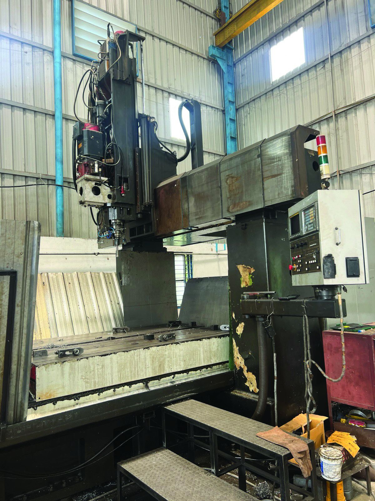 VMC Drilling Centre in the United Cooling Systems workshop, Coimbatore, India